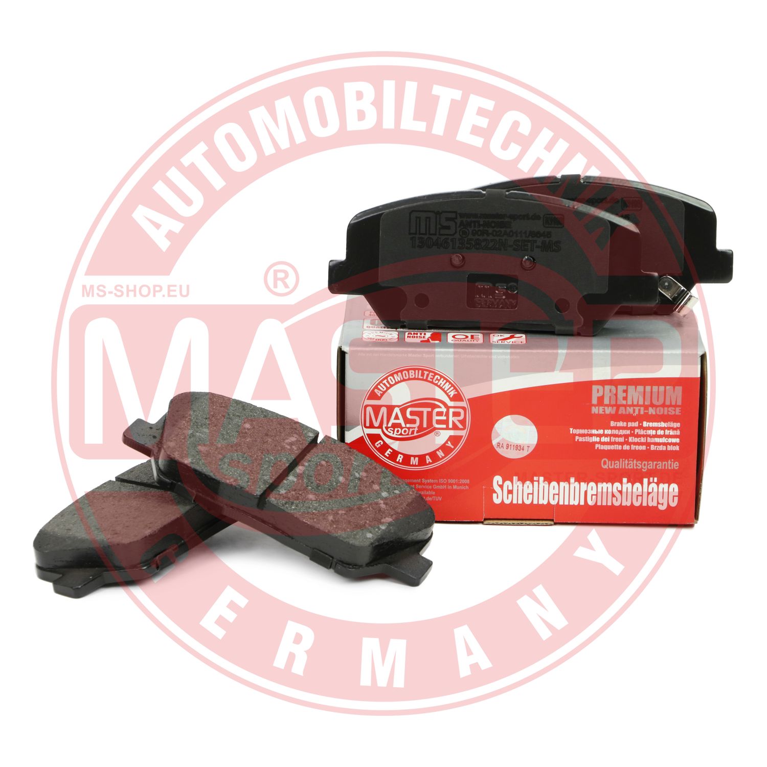 Placute frana MASTERSPORT GERMANY 13046135822N-SET-MS
